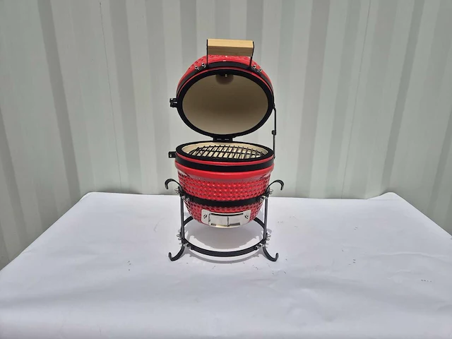 2025 - kamado bbq 13 inch rood - afbeelding 5 van  7
