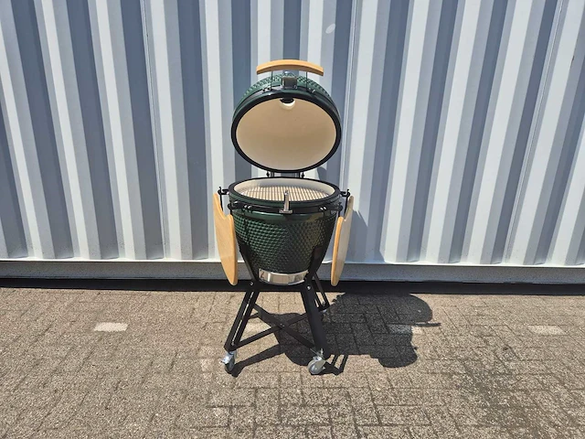 2025 - kamado bbq 21 inch groen - afbeelding 6 van  9