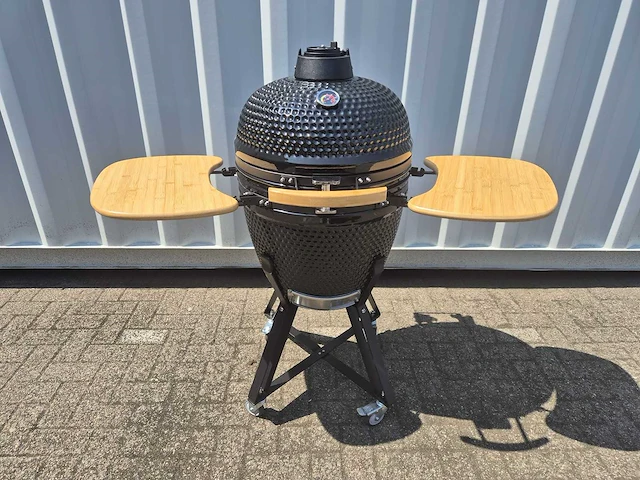 2025 - kamado bbq 21 inch zwart - afbeelding 1 van  8