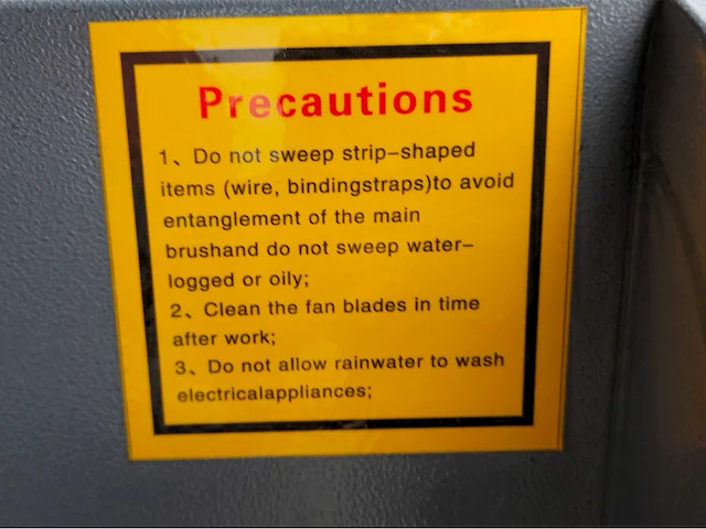 2025 - okg - dy-1400p - straatveegmachine - afbeelding 5 van  20