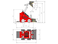 2025 - sdlool - sl380 - rood - shovel - afbeelding 18 van  19