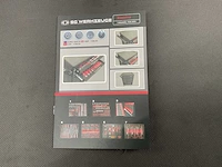 2025 - sg werkzeuge 7 laden 266 pc’s blacklist gereedschapswagen gevuld - afbeelding 10 van  22