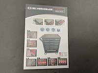 2025 - sg werkzeuge 7 laden 266 pc’s blacklist gereedschapswagen gevuld - afbeelding 11 van  22