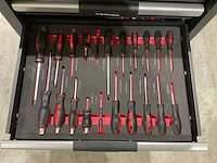 2025 - sg werkzeuge 7 laden 266 pc’s blacklist gereedschapswagen gevuld - afbeelding 19 van  22