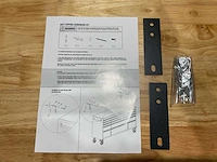 2025 72” 15 laden htc7215pc-1 zwart/hout gereedschapswagen - afbeelding 8 van  16