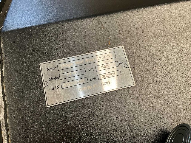 2025 72 inch bezem/ veegmachine voor schranklader - afbeelding 5 van  8