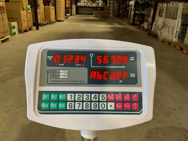 2025 acs max 300kg vloerweegschaal - afbeelding 11 van  11