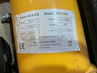 2025 auger kv-200 grondboor - afbeelding 3 van  5