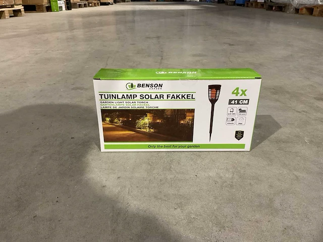 2025 benson garden 012647 tuinlamp solar tuin verlichting (48x) - afbeelding 2 van  18