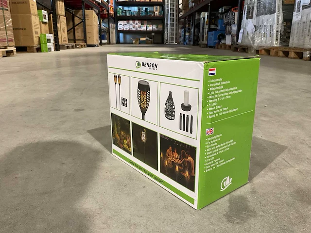 2025 benson garden 013842 tuinlamp solar tuin verlichting (24x) - afbeelding 14 van  18
