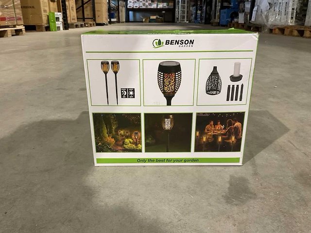 2025 benson garden 013842 tuinlamp solar tuin verlichting (24x) - afbeelding 15 van  18