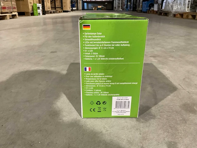 2025 benson garden 013842 tuinlamp solar tuin verlichting (24x) - afbeelding 17 van  18