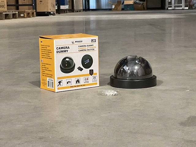 2025 benson products camera dummy led beveiligingscamera - afbeelding 4 van  11