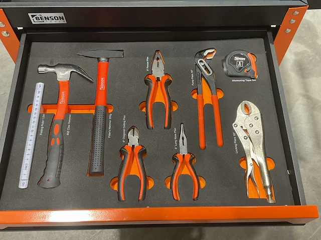 2025 benson tools 013897 gereedschapswagen - afbeelding 4 van  15