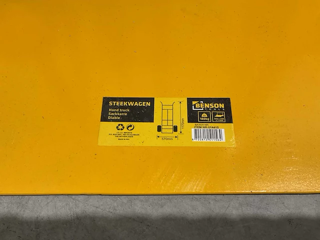 2025 benson tools 014415 steekwagen - afbeelding 3 van  11