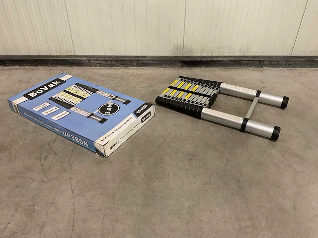 2025 bovak aluminium telescoopladder up380n - afbeelding 9 van  39