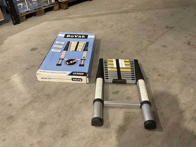 2025 bovak aluminium telescoopladder up380n - afbeelding 12 van  39