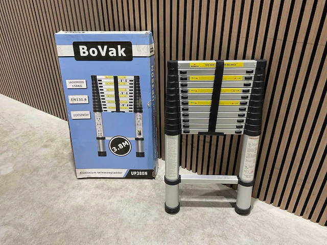 2025 bovak aluminium telescoopladder up380n - afbeelding 24 van  39