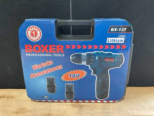 2025 boxer bx-137 accu schroefmachine - afbeelding 1 van  5