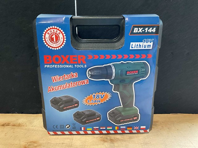 2025 boxer bx-144 accu schroefmachine - afbeelding 1 van  4