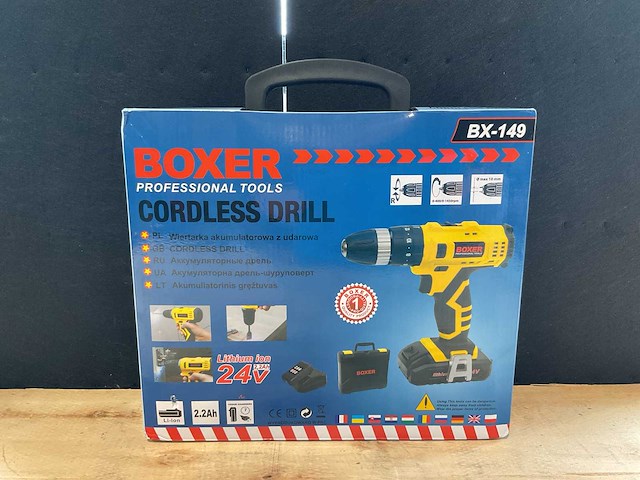 2025 boxer bx-149 accu schroefmachine - afbeelding 1 van  5