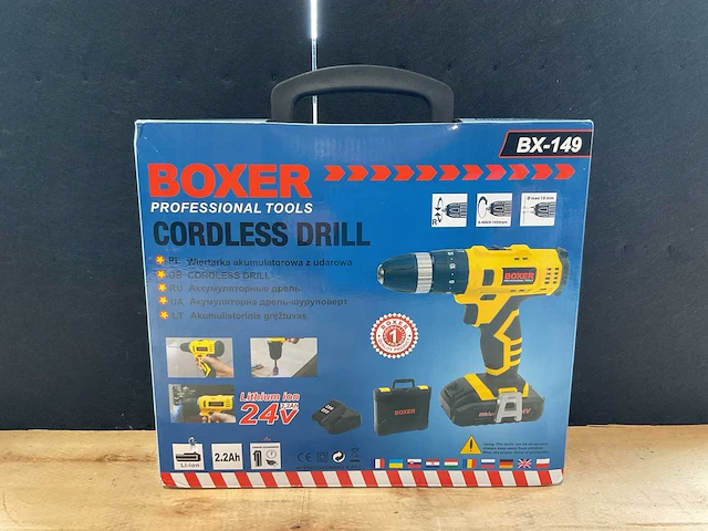 2025 boxer bx-149 accu schroefmachine - afbeelding 1 van  5