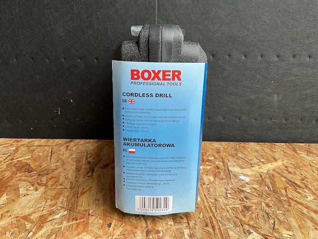 2025 boxer bx-175 accu schroefmachine set - afbeelding 2 van  6