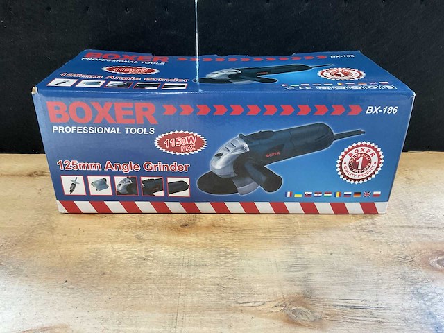 2025 boxer bx-186 slijpmachine 1150w - afbeelding 1 van  5