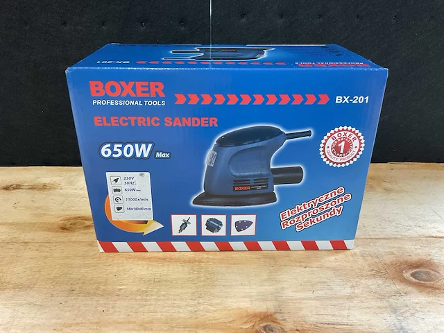 2025 boxer bx-201 schuurmachine - afbeelding 1 van  5
