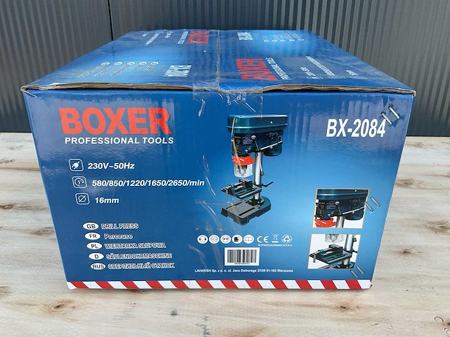 2025 boxer bx-2084 pijler boor - afbeelding 5 van  5
