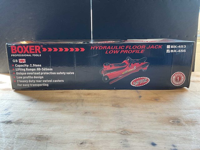 2025 boxer bx-456 / 2,5 ton garagekrik - afbeelding 4 van  5