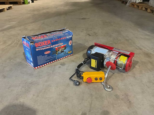 2025 boxer bx-562 500kg elektrische kettingtakel - afbeelding 2 van  14