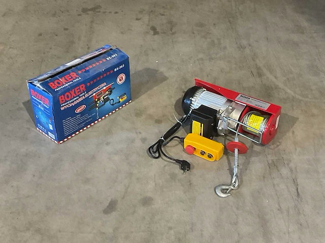 2025 boxer bx-563 800kg elektrische kettingtakel - afbeelding 7 van  14