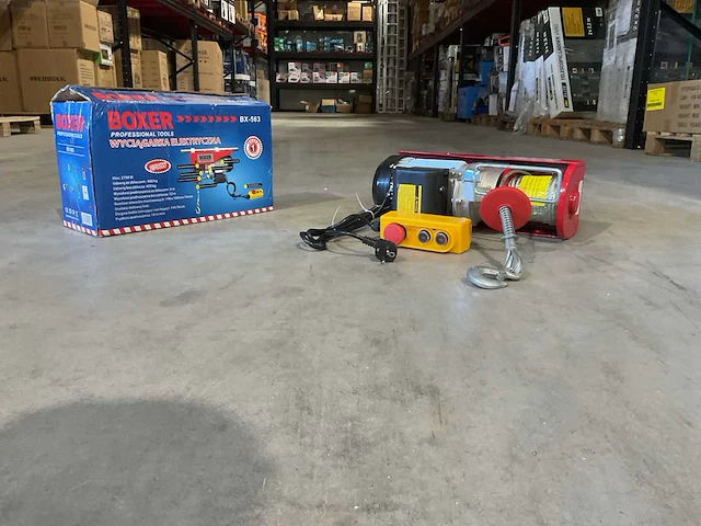 2025 boxer bx-563 800kg elektrische kettingtakel - afbeelding 1 van  14