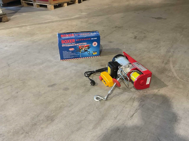 2025 boxer bx-563 800kg elektrische kettingtakel - afbeelding 8 van  14