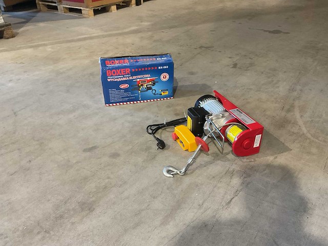 2025 boxer bx-563 800kg elektrische kettingtakel - afbeelding 3 van  14