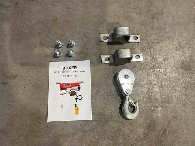 2025 boxer bx-563 800kg elektrische kettingtakel - afbeelding 4 van  14