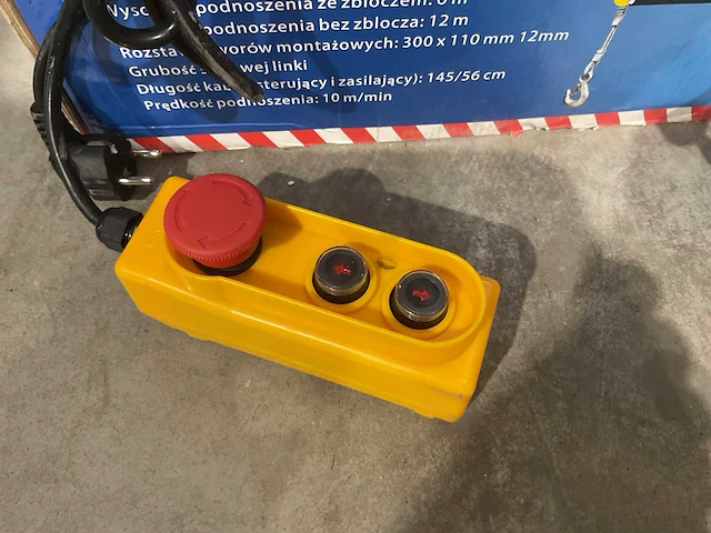 2025 boxer bx-564 elektrische kettingtakel - afbeelding 10 van  13