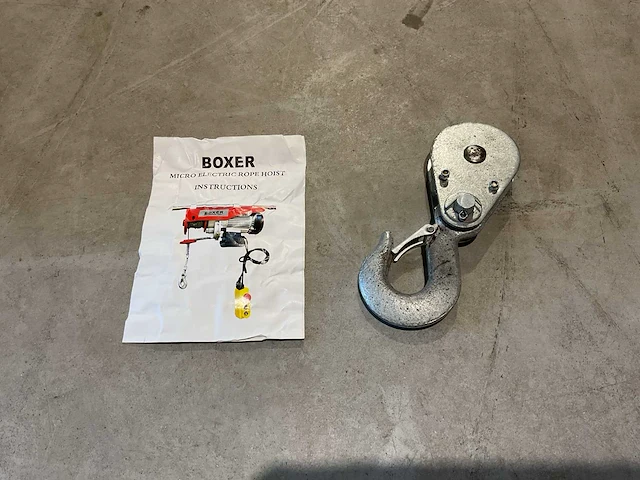 2025 boxer bx-564 elektrische kettingtakel - afbeelding 5 van  13