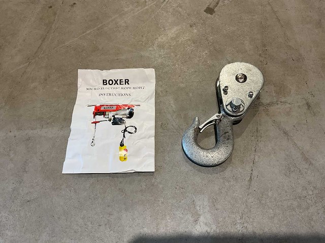 2025 boxer bx-564 elektrische kettingtakel - afbeelding 13 van  13