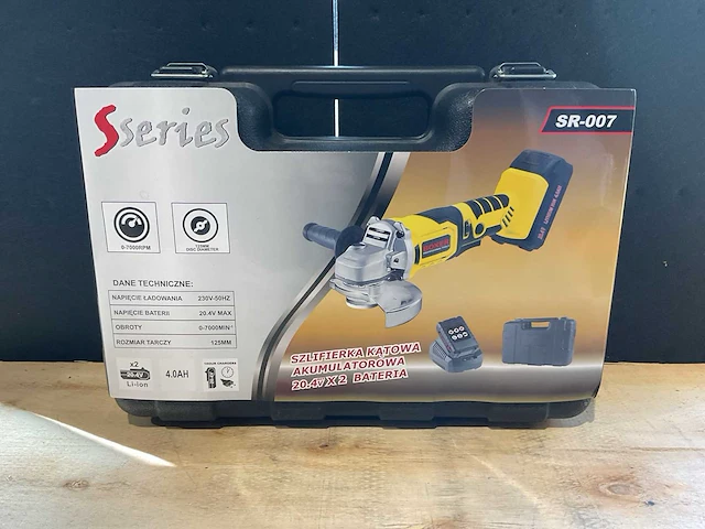 2025 boxer sr-007 slijpmachine - afbeelding 3 van  5