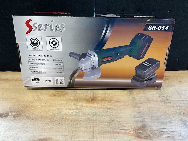 2025 boxer sr-014 accu slijpmachine - afbeelding 6 van  6