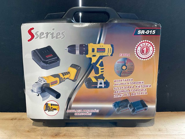 2025 boxer sr-015 accu gereedschapsset - afbeelding 1 van  5