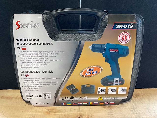 2025 boxer sr-019 schroefmachine - afbeelding 3 van  4