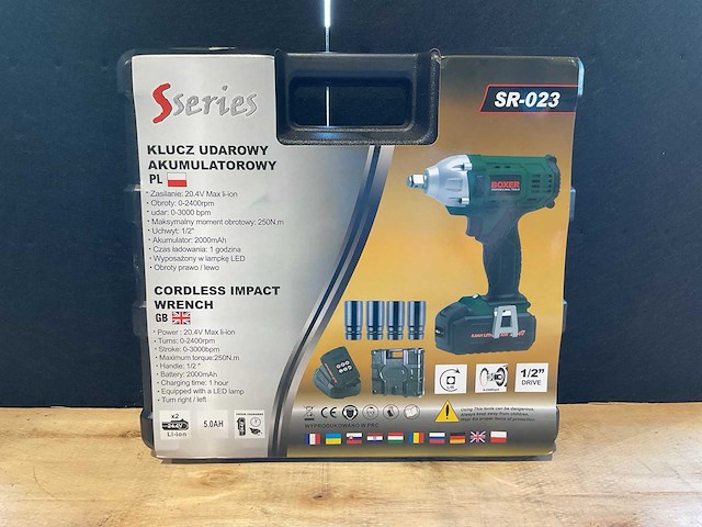 2025 boxer sr-023 accu slagmoermachine - afbeelding 3 van  4