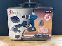 2025 boxer sr-036 accu gereedschapsset - afbeelding 1 van  4