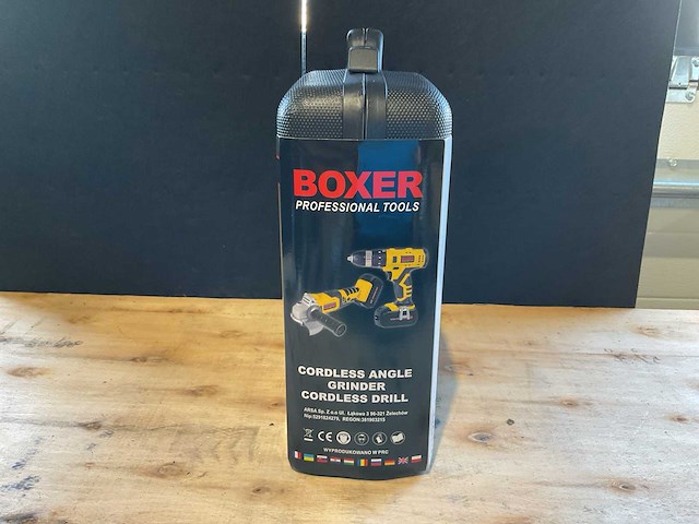 2025 boxer sr-037 accu gereedschapset - afbeelding 2 van  5