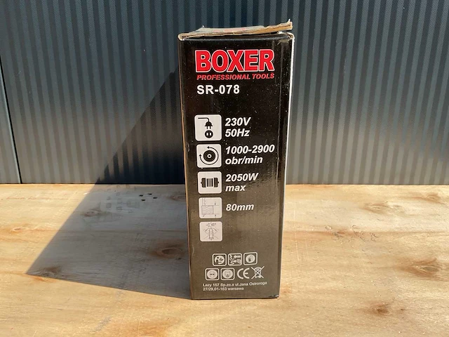 2025 boxer sr-078 2050 watt decoupeerzaag - afbeelding 4 van  4