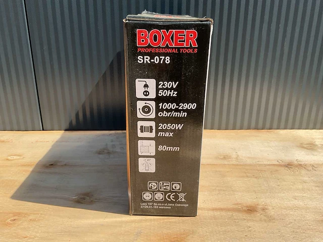 2025 boxer sr-078 2050 watt decoupeerzaag - afbeelding 2 van  4