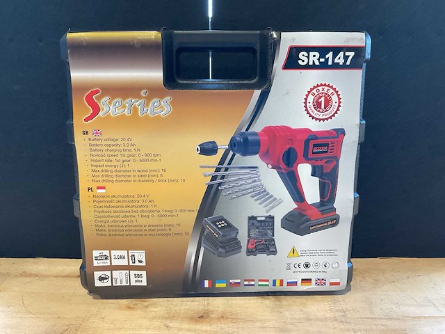2025 boxer sr-147 accu boormachine - afbeelding 3 van  4